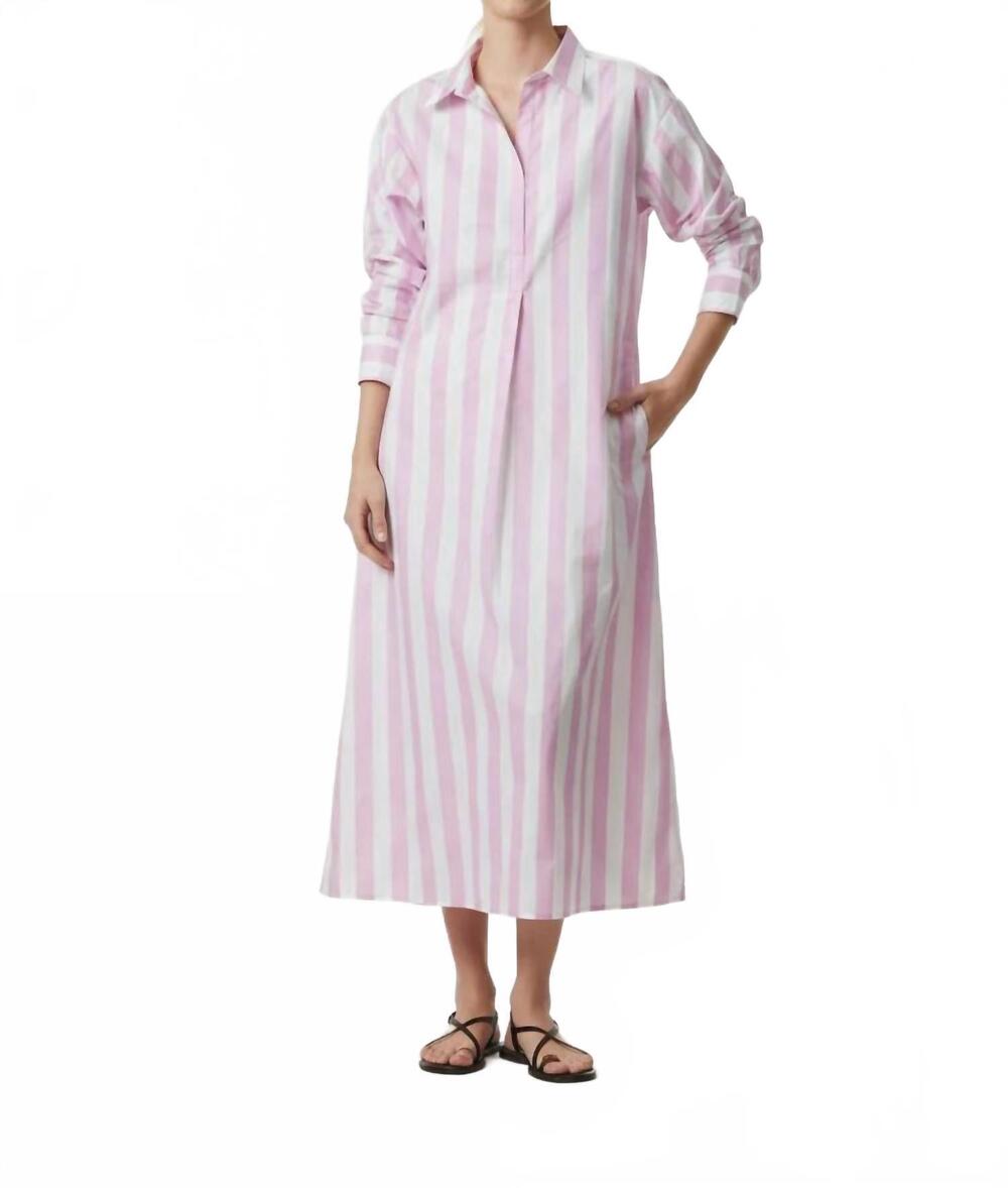 NEW RO'S GARDEN brussels long kurta dress in lilac